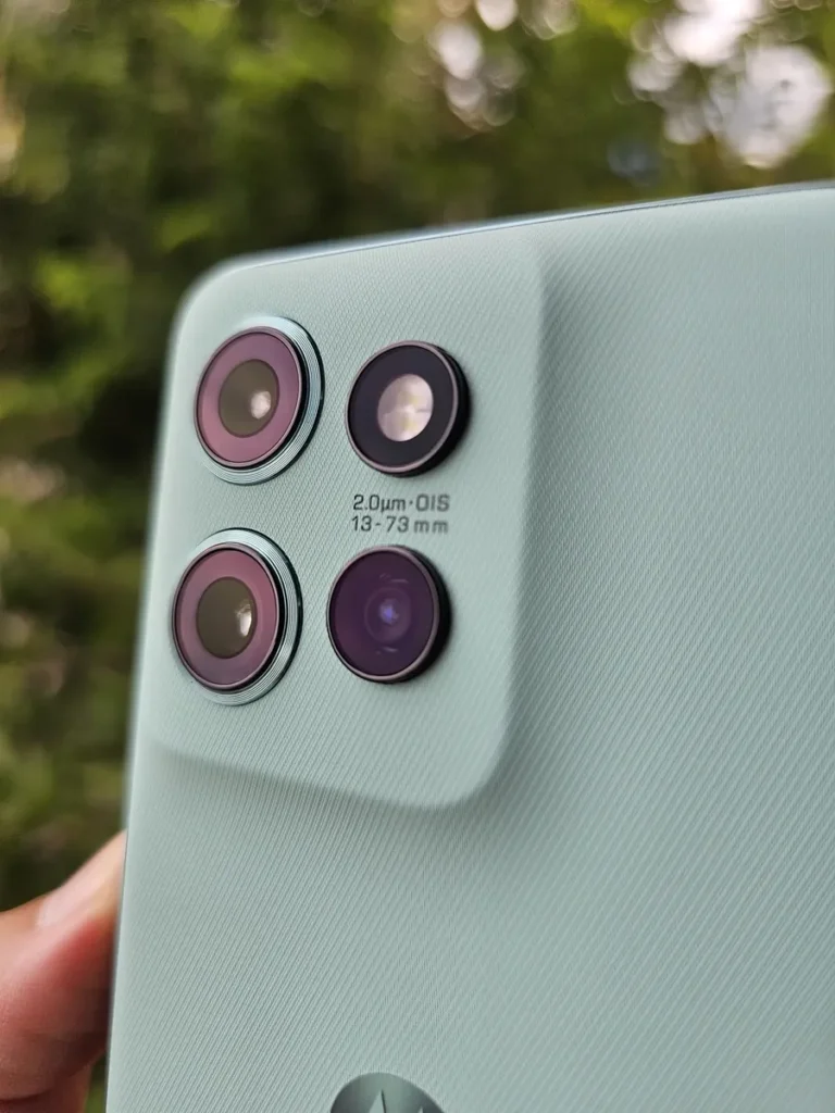 câmera Sony 50MP do Motorola Edge 60 Neo