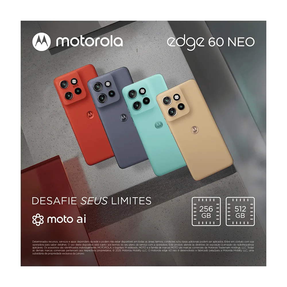 Moto AI recursos inteligentes Motorola Edge 60 Neo